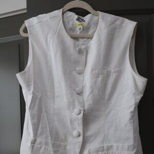 Future Collective x Jenee Naylor White Linen Short Set